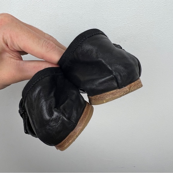 Miu Miu Ribbon Strap Mary Jane Leather Ballet Flats - Picture 11 of 12